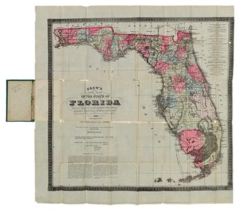 HORACE, DREW. Drews New Map of the State of Florida.